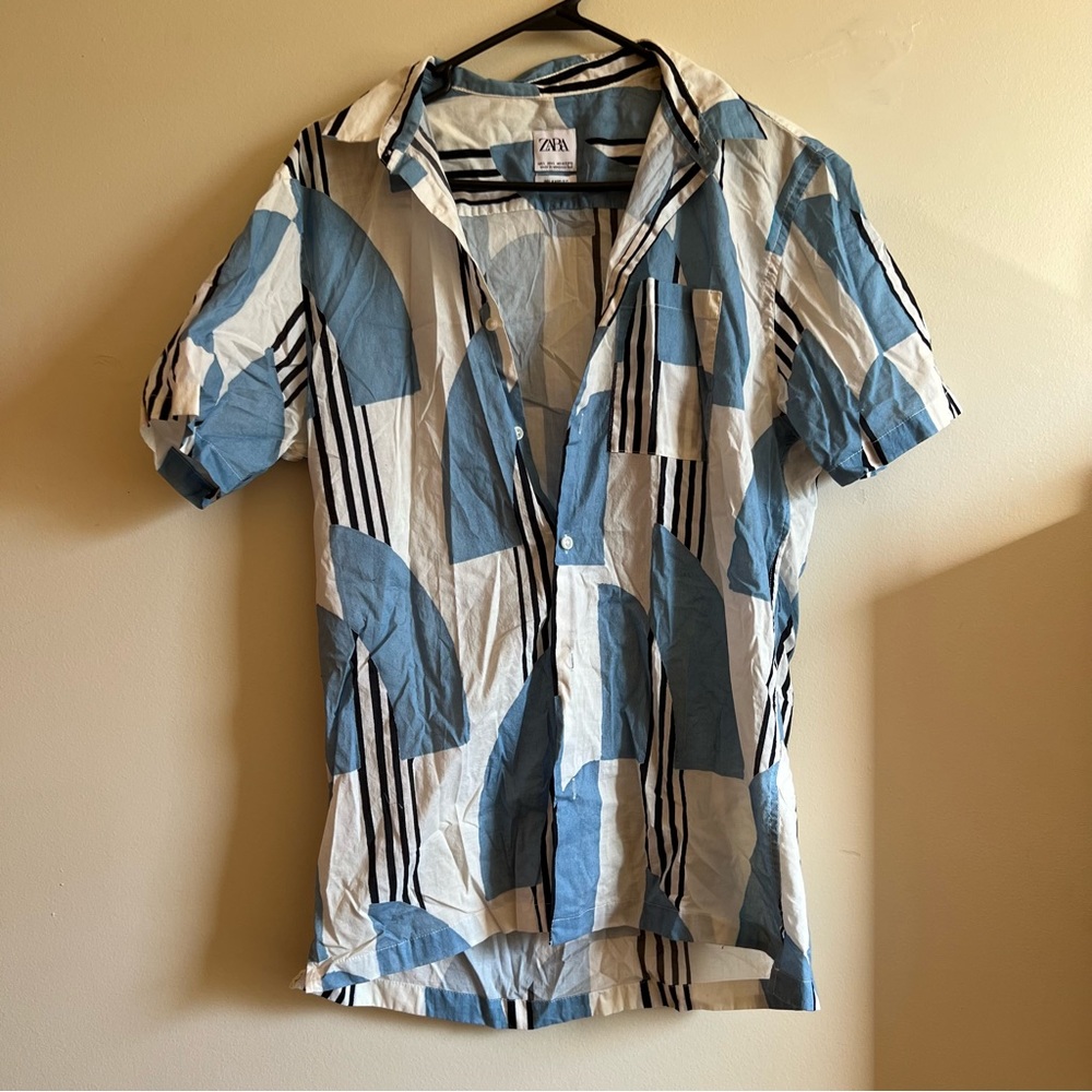 Retro Zara Button Shirt